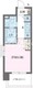 プライムアーバン早稲田 201 間取り図