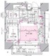 ピアース渋谷 904 間取り図