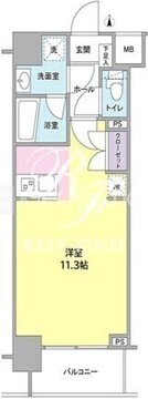 モンレーヴ錦糸町 502 間取り図