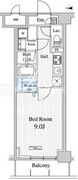 キャメルプレイス 404 間取り図
