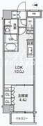 アリビス綾瀬 305 間取り図