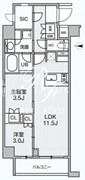 アリビス綾瀬 306 間取り図