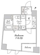 ミリアレジデンス日本橋人形町2 701 間取り図