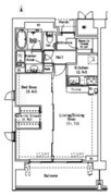 マチュリティ小石川 201 間取り図