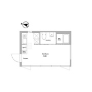 エディット代々木 A102 間取り図 ?>