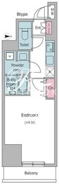コンフォリア要町 802 間取り図