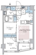 アーバネックス文京千駄木 203 間取り図