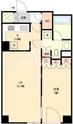 ジュールA 1005 間取り図