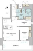 ブリリアイスト門前仲町 601 間取り図