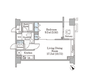代官山ハイツ 603 間取り図