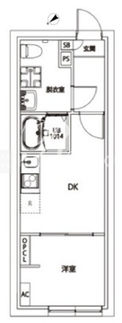 シティウォーク志村3丁目 102 間取り図