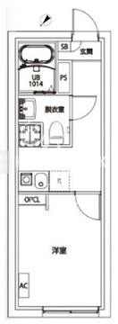 シティウォーク志村3丁目 201 間取り図