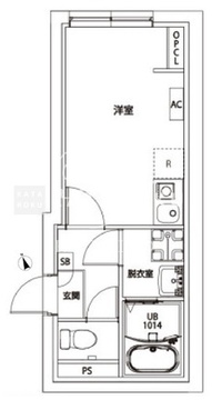シティウォーク志村3丁目 204 間取り図