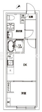 シティウォーク志村3丁目 302 間取り図