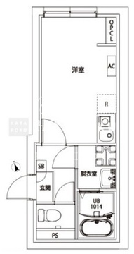 シティウォーク志村3丁目 304 間取り図