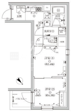 ベルシードステアー東十条駅前 101 間取り図