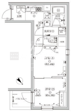 ベルシードステアー東十条駅前 301 間取り図