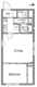 ソラシアレジデンス門前仲町 303 間取り図