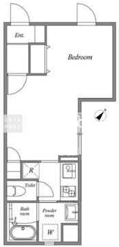 ソラシアレジデンス門前仲町 401 間取り図