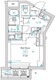 マインドお花茶屋 101 間取り図