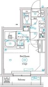 マインドお花茶屋 102 間取り図