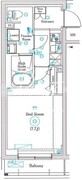 マインドお花茶屋 105 間取り図