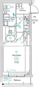 マインドお花茶屋 207 間取り図