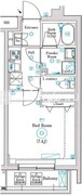 マインドお花茶屋 401 間取り図