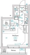マインドお花茶屋 404 間取り図