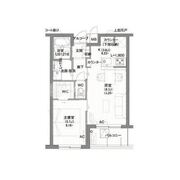 ガーデン東新宿 505 間取り図