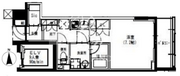 エスレジデンス曳舟 1102 間取り図