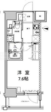 エスレジデンス板橋大山 1004 間取り図