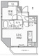 エスレジデンス入谷アレシア 1102 間取り図