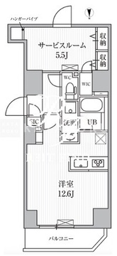 エスレジデンス入谷アレシア 1301 間取り図