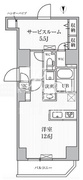 エスレジデンス入谷アレシア 801 間取り図