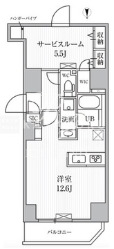 エスレジデンス入谷アレシア 801 間取り図