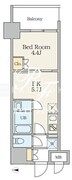アリビス五反野 405 間取り図