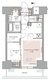 ラティエラ上野稲荷町 514 間取り図