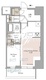 ラティエラ上野稲荷町 1512 間取り図