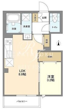 ウェルスクエア要町 104 間取り図