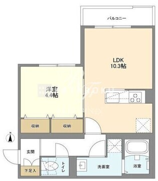 ウェルスクエア要町 201 間取り図