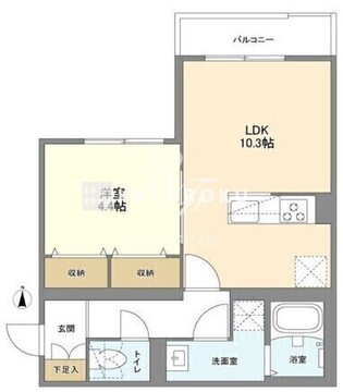 ウェルスクエア要町 301 間取り図