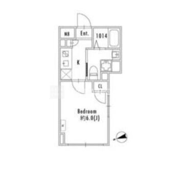 パセオ下北沢代沢2 305 間取り図