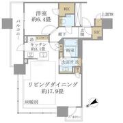ブリリアタワーズ目黒 S-2001 間取り図