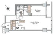 グリーンホームズ2 902 間取り図