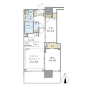 グランドシティタワー月島 612 間取り図