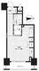 レジディア新御徒町 203 間取り図