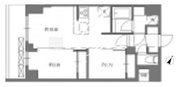 ジニア西馬込アジールコート 309 間取り図
