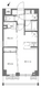 ジニア西馬込アジールコート 405 間取り図