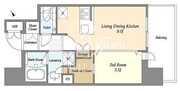 ライトテラス蔵前 1002 間取り図